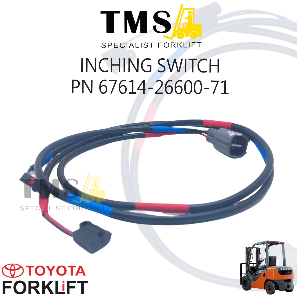Inching Switch Forklift Toyota 7FD 8FD 1-3 Ton Part Number 67614-26600-71 Forklift - Gambar 2