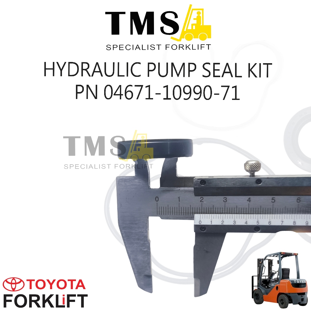 Overhaul Seal Kit Pompa Hidrolik Toyota Forklift Part Number 04671-10990-71 kapasitas 1.5–3 Ton 7FD/8FD Forklift - Gambar 3