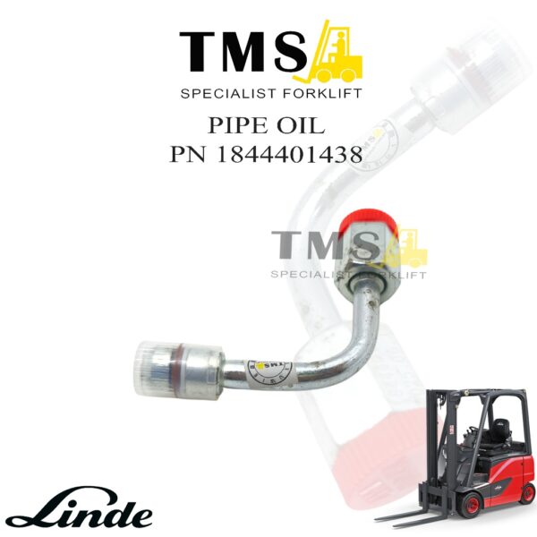 Right Tilt Cylinder Oil Pipe 1844401438 Assy for Linde Forklift Truck Oli Pipa Forklift
