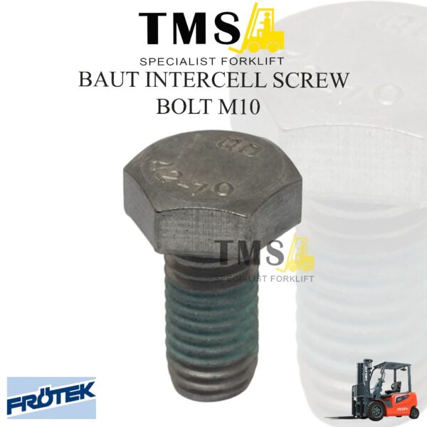 Baut Intercell Screw Terminal Bolt M10 Counter Balance Perfect type