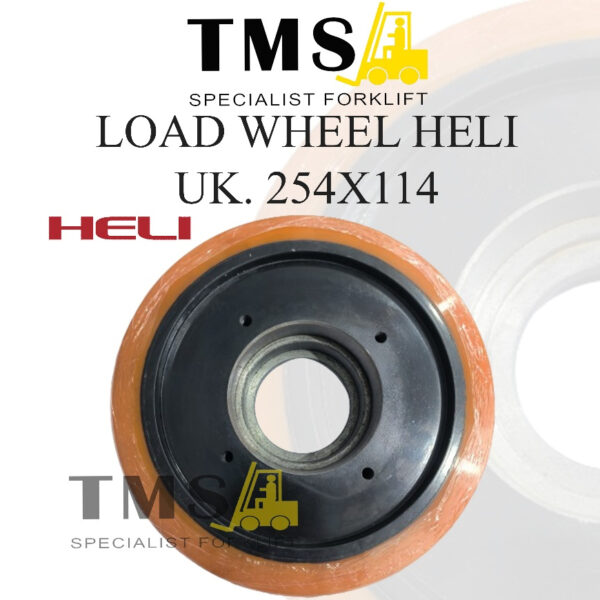 Roda Load Depan Wheel HELI Forklift Reachtruck Sparepart CQD 254x114