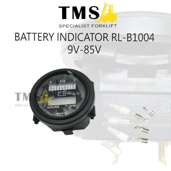 Battery Indicator RL-B1004 DC 12V - 72V Hour Meter Forklift Electric Universal