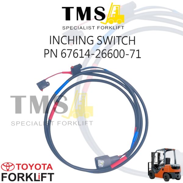 Inching Switch Forklift Toyota 7FD 8FD 1-3 Ton Part Number 67614-26600-71 Forklift