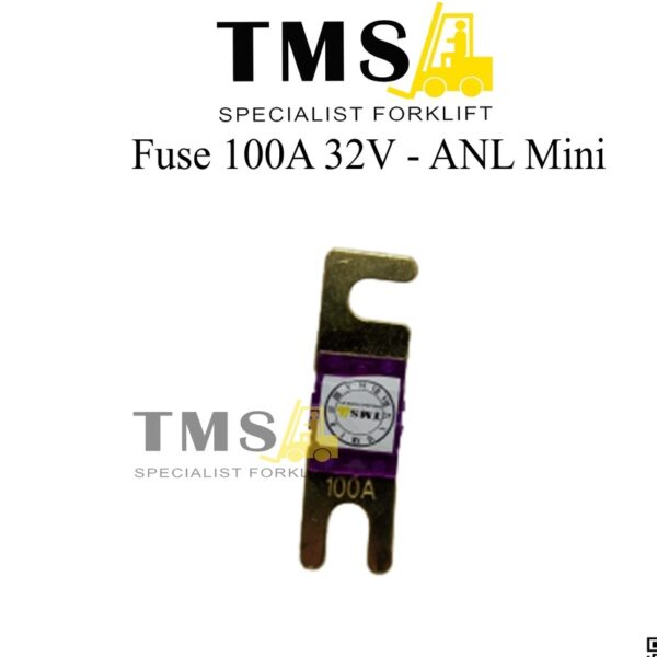 Fuse 100A 32V ANL Mini / Sekring ANL Mini 100A 32V Gold Plated Ungu