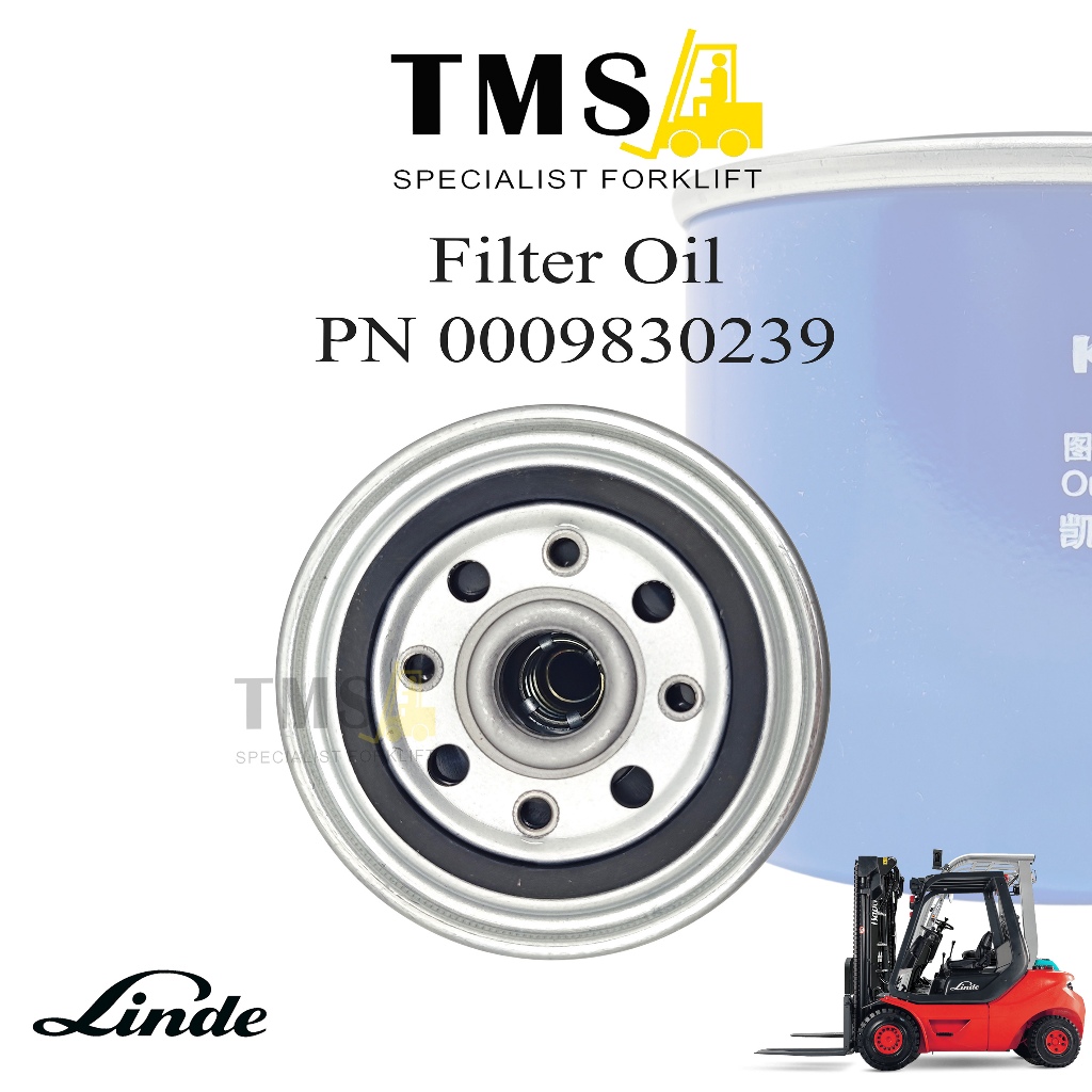 Filter Oil Linde Part Number 0009830239 For Forklift - Gambar 2