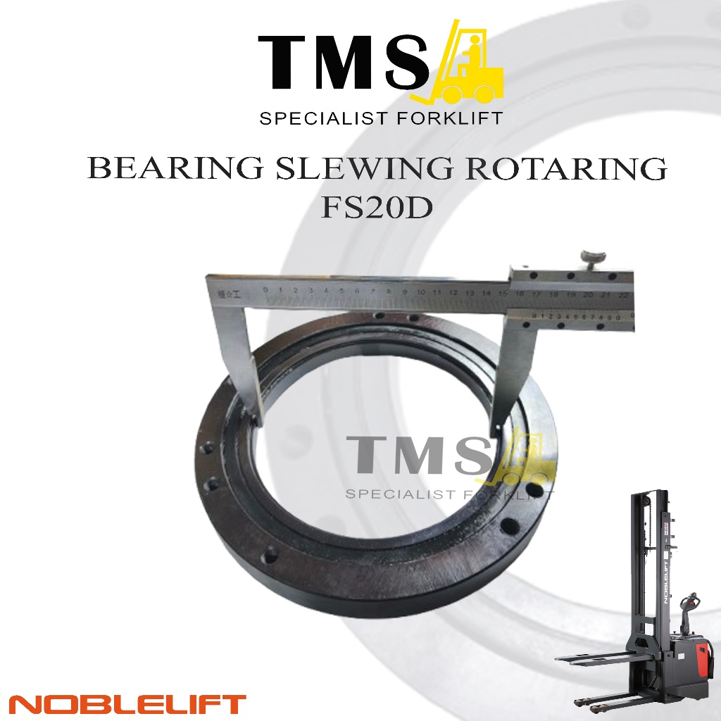Bearing Rotaring Slewing 260x180 OD260 L180 Noblelift PS20D Stacket electric forklift - Gambar 3