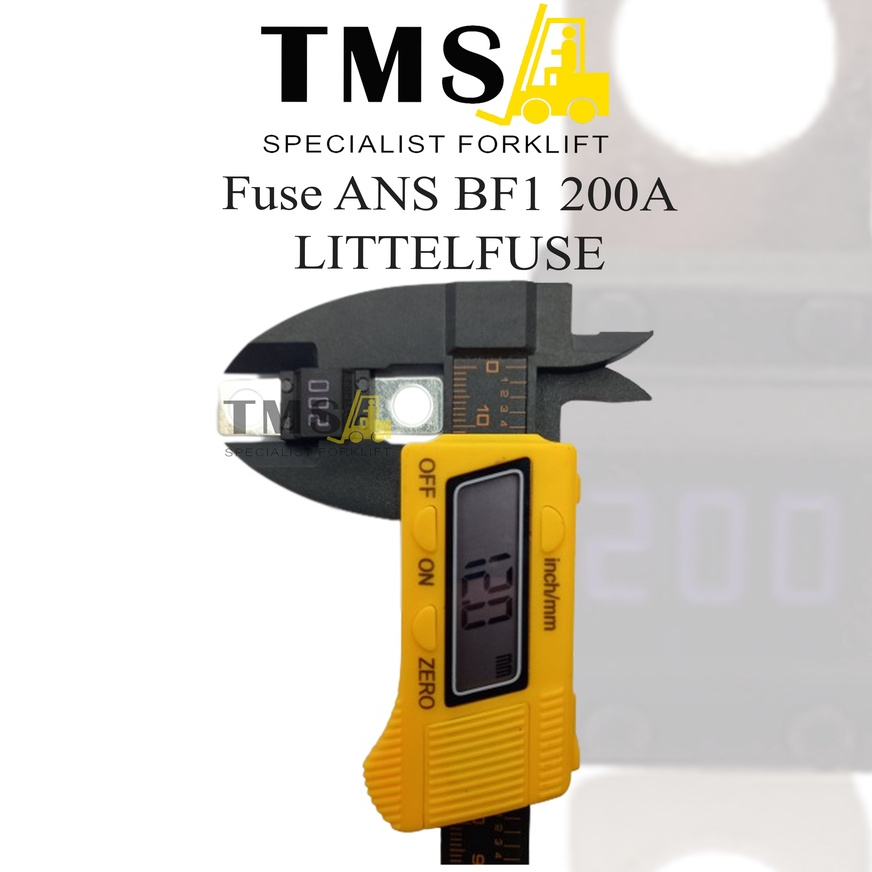Fuse BF1 200A Reachtruck Eletric 32V LittelFuse Forklift Little MIDI - Gambar 3