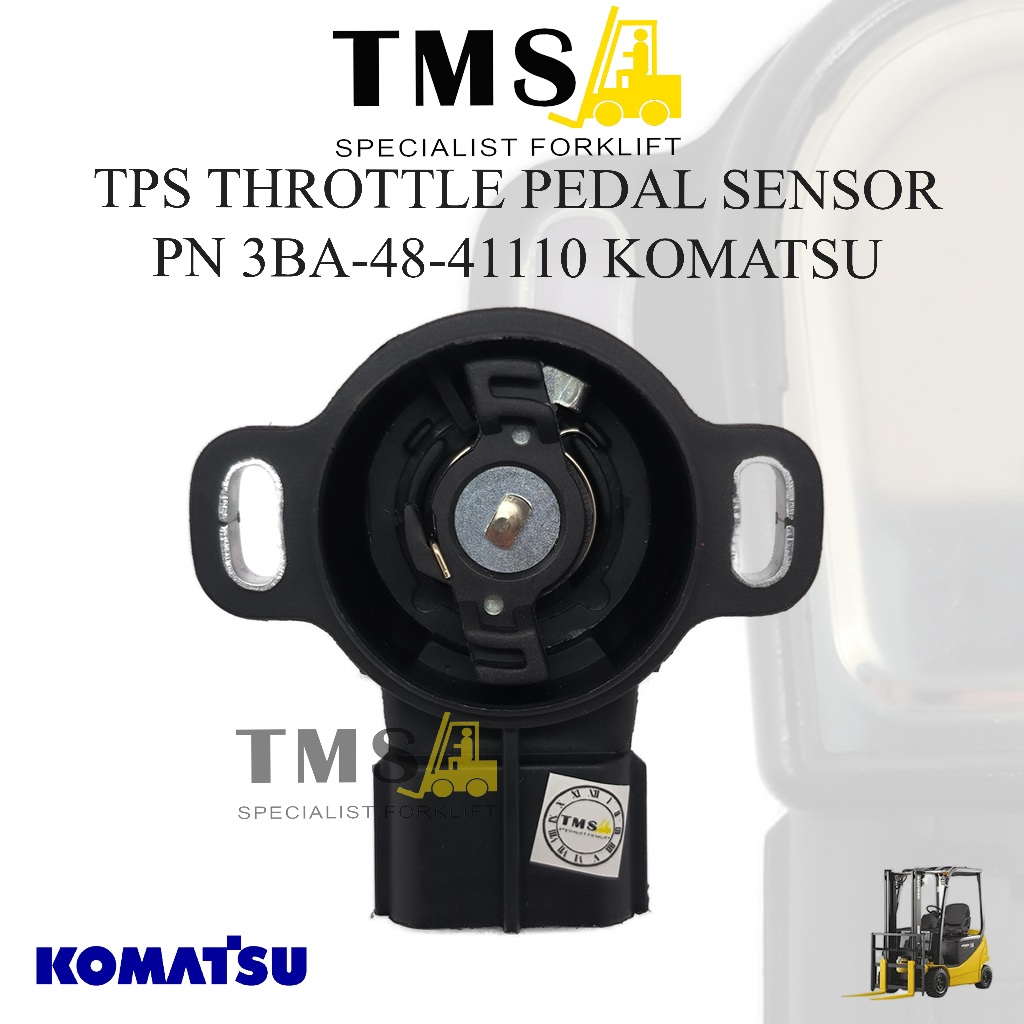 TPS Throttle Pedal Sensor 3BA-48-41110 Accelerator Komatsu Electric Forklift FB15 FB30 - Gambar 2