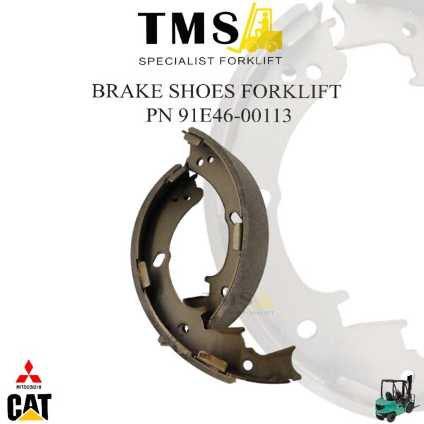Kampas REM Forklift Mitsubishi 91E46-00113 Brake Shoe FD20 FD30