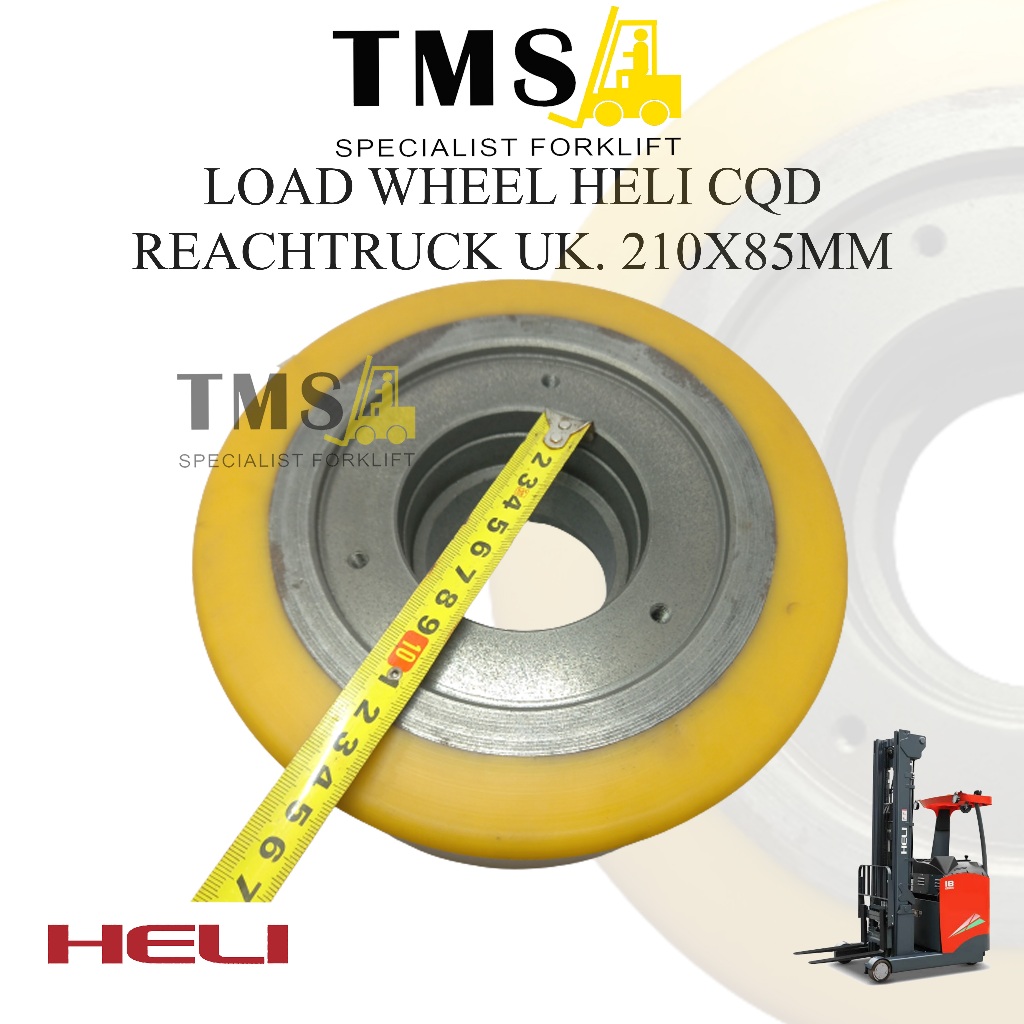 Roda Reachtruck 210x85mm Load Wheel HELI CQD Electric Forklift - Gambar 4