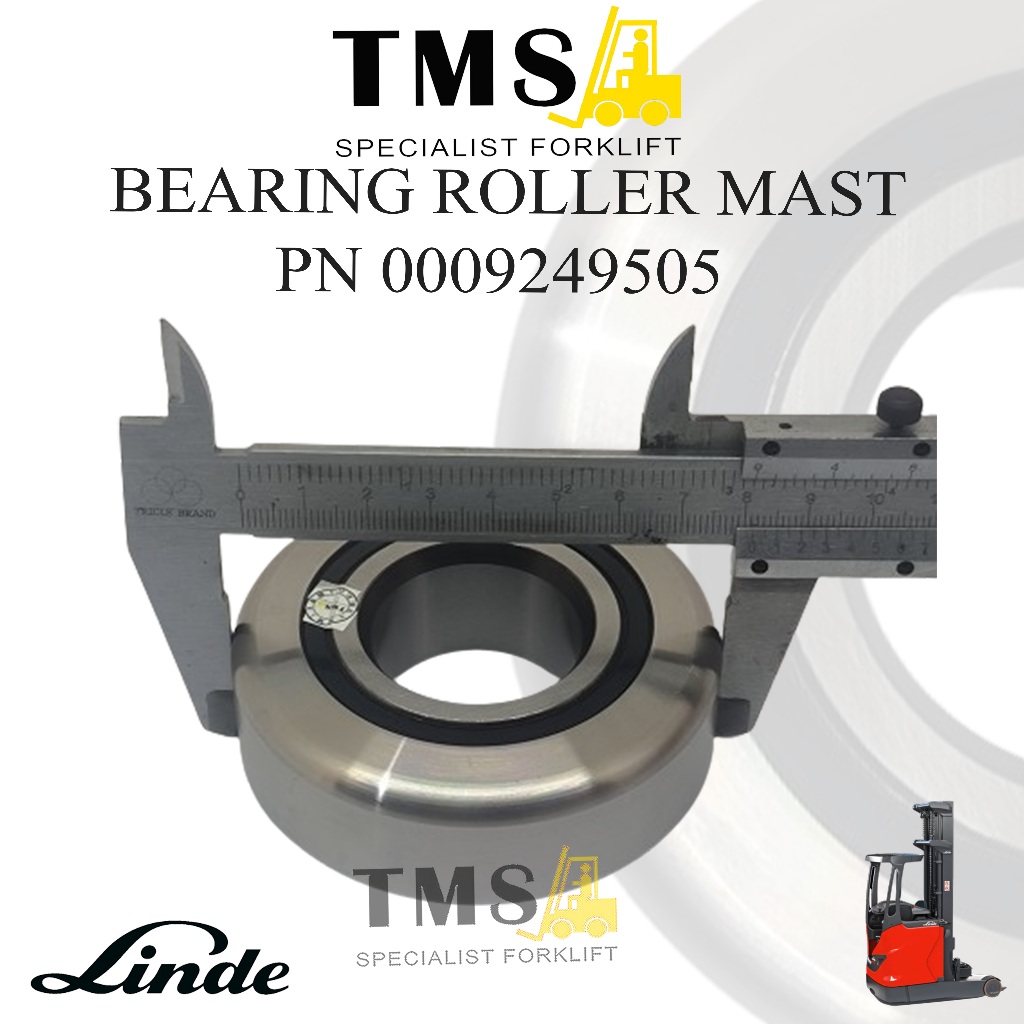 Bearing Roller Mast LINDE STILL Forklift 0009249505 35x81.2x26 Reachtruck Mast - Gambar 3