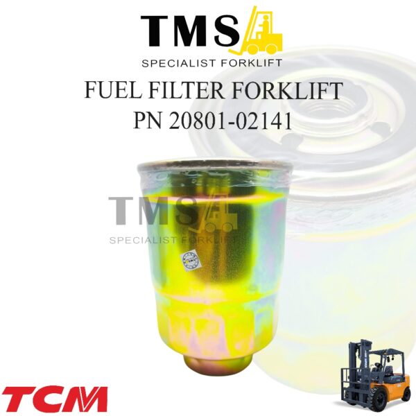 Filter Bensin 20801-02141 Forklift Fuel Filter for TCM Isuzu C240