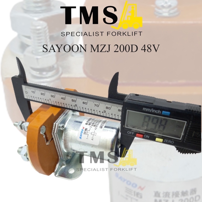 Sayoon Contactor SJZ MZJ 200D 200A 48V For Forklift Electric Selenoid - Gambar 4