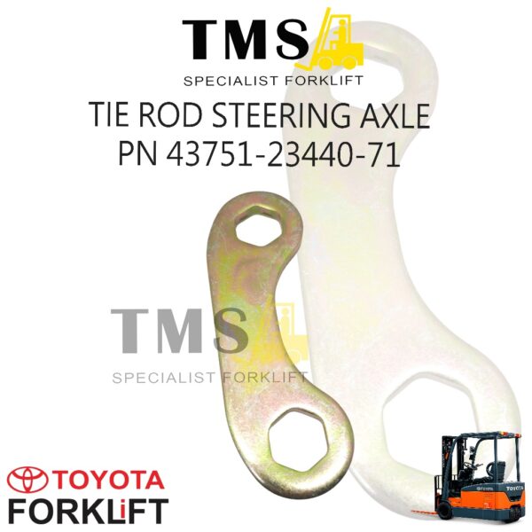 Tie Rod Steering Axle PN 43751-23440-71 For Toyota Forklift 7FBE 15-2