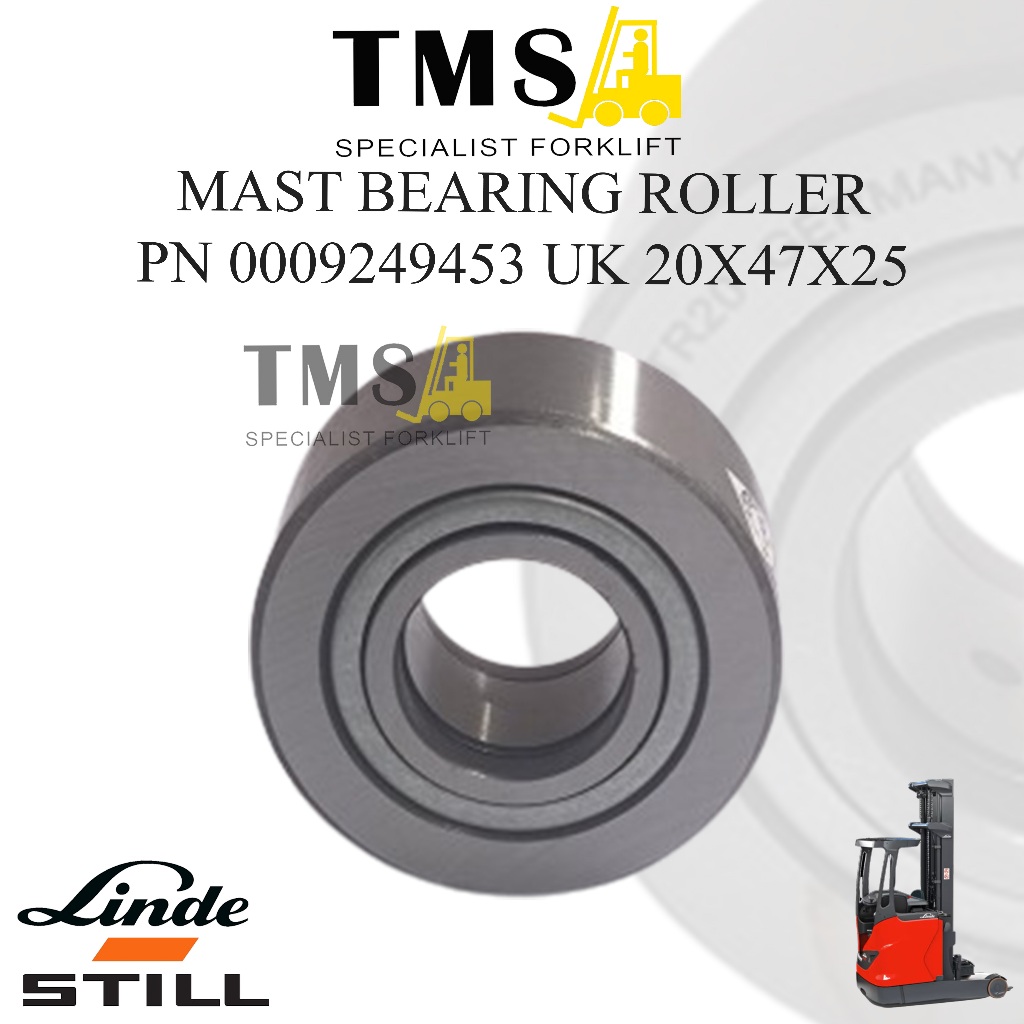 Mast Bearing Roller LINDE R16 0009249453 20X47X25 STILL ReachTruck - Gambar 2