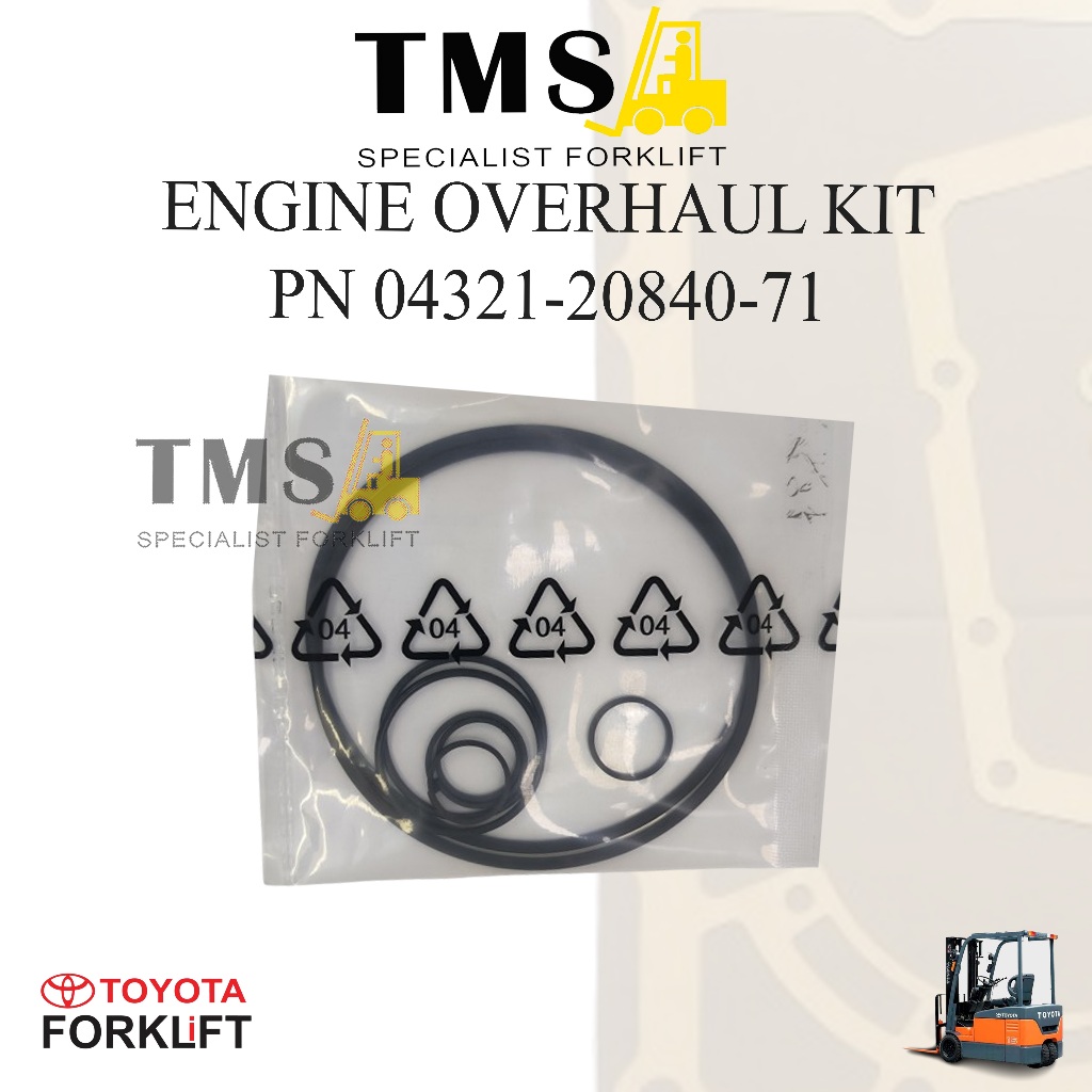 Transmisi Overhaul Kit 8FD/G10-30 04321-20840-71 Toyota Forklift Diesel - Gambar 3
