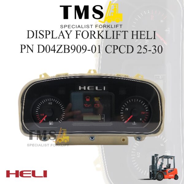 Display Forklift Heli D04ZB909-01 Forklift CPCD 25 Counter Balance Lift Forklift 2-3T