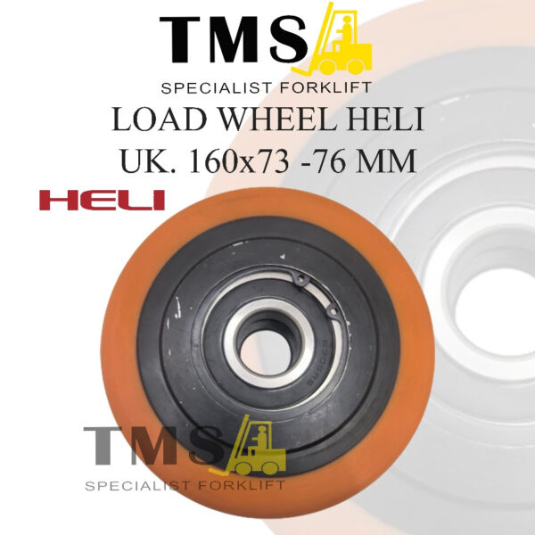 Roda Load Wheel Depan HELI 160x73 76mm 970033200 CDD16 Stacker Electric