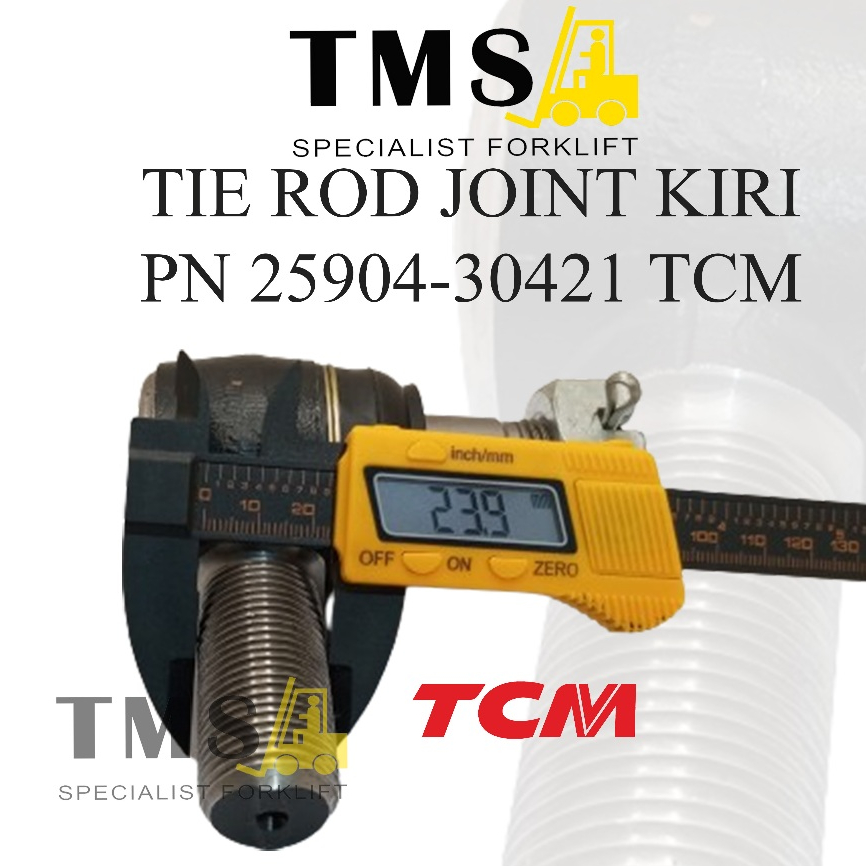 Tie Rod Ball Joint 25904-30421 TCM Forklift FD70 Kiri LEFT - Gambar 5