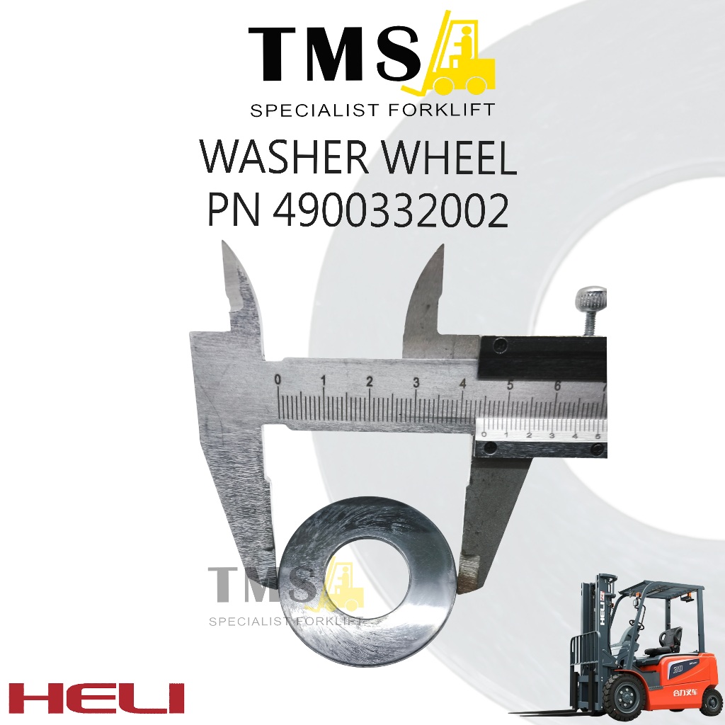 Washer Wheel Forklift HELI Part Number 4900332002 Forklift CPCD - Gambar 3