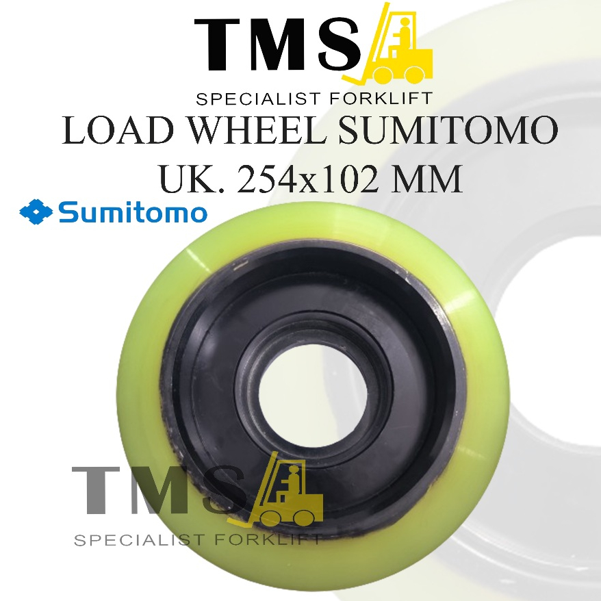 Roda Load Depan Wheel Sumitomo 8FBR18 254x102 Reachtruck - Gambar 5