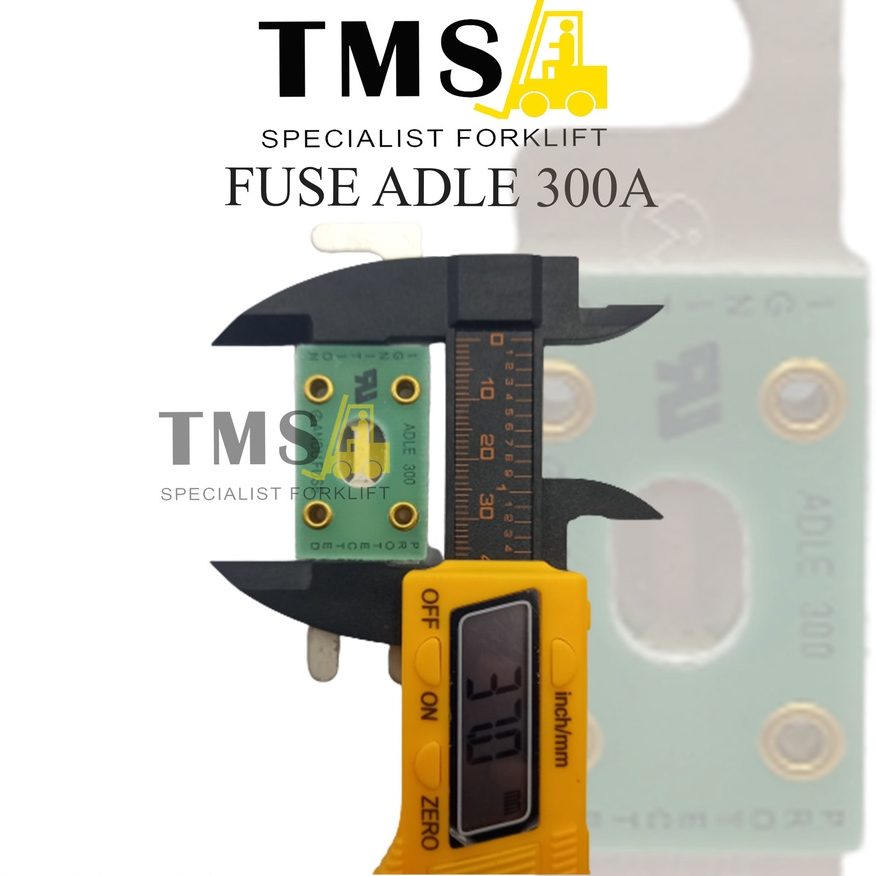 Fuse 300A Adle Glass Copper Laminated Sikring Forklift Volt DC 125V - Gambar 6