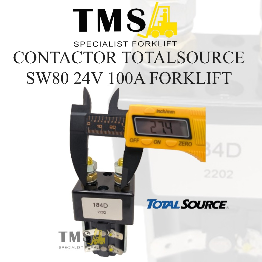 Contactor Forklift Clectric Type SW80 24V 100Amp Sparepart Forklift TotalSource - Gambar 5