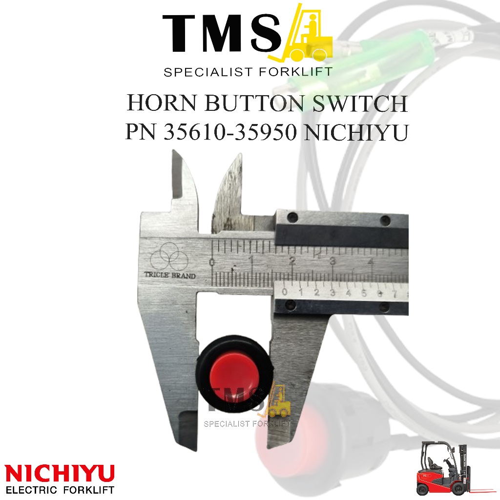 Horn Button Switch 35610-35950 For Nichiyu Mitsubishi Forklift FB10/20/30 - Gambar 2