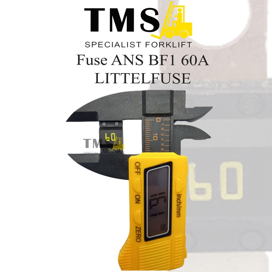 Fuse 60A Forklift BF1 32V LittelFuse Pallet Mover Eletric Little MIDI - Gambar 5