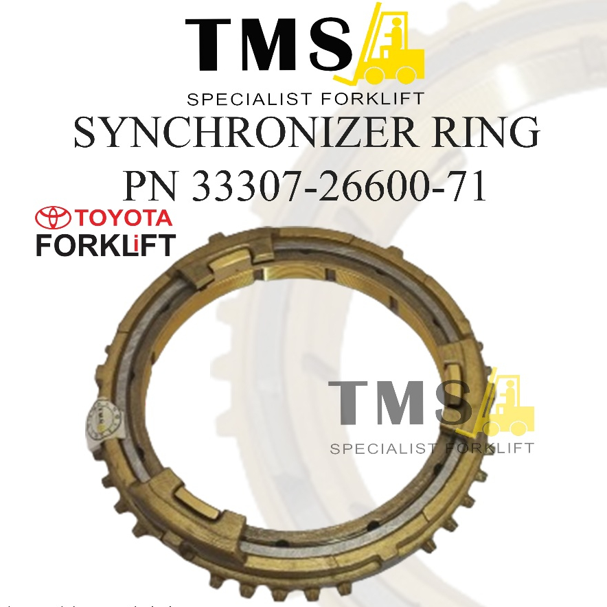 Synchronizer Ring 33307-26600-71 Syncromis Toyota Forklfit 8FD10 - 8FD - Gambar 2