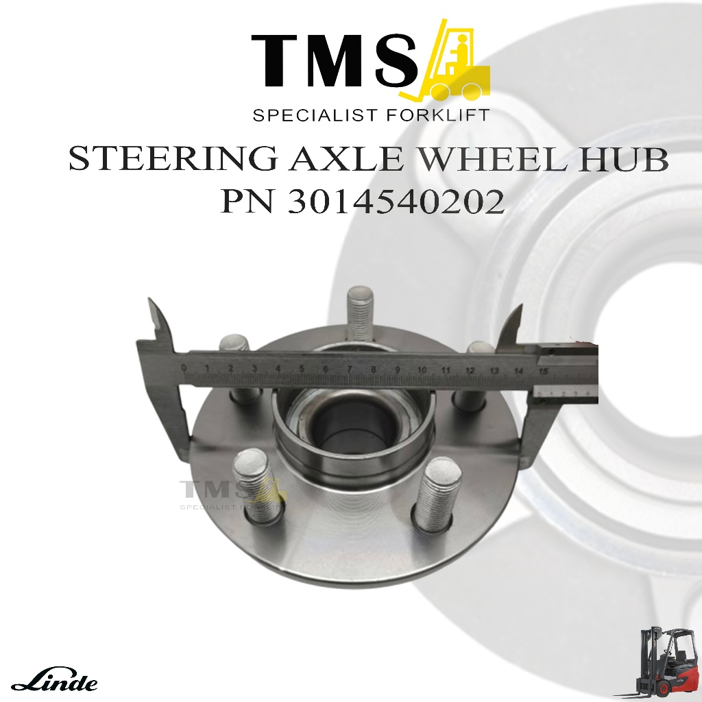 Steering Axle Wheel Hub 3014540202 Linde Truck E14 E16 E18 E20 Forklift Counter Balance Battery - Gambar 5