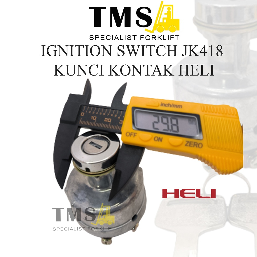 Kunci Kontak HELI Forklift JK418 Ignition Switch 6 PIN - Gambar 5