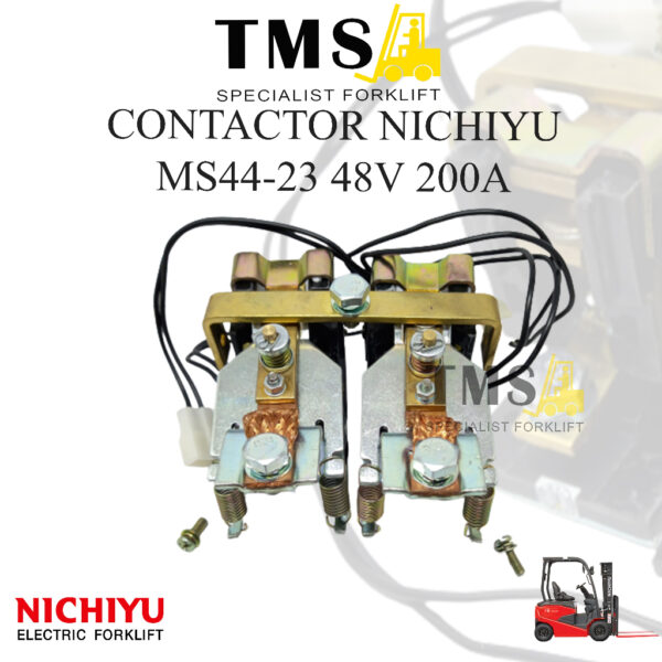 Contactor MS44-23 48V 200A Nichiyu Kontaktor Selenoid Forklift Eletric