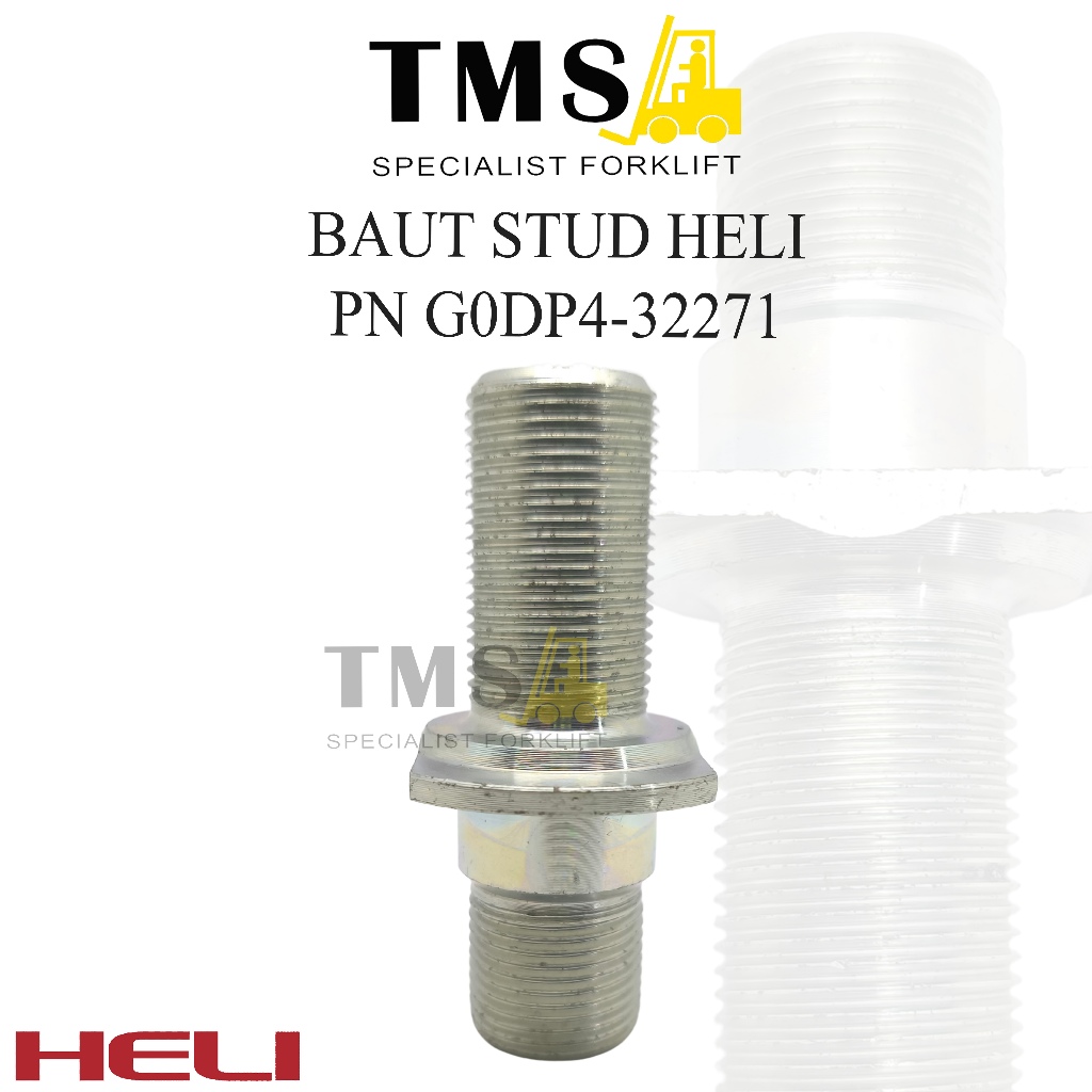 BAUT STUD / STUD BOLT HELI G0DP4-32271 - Gambar 3