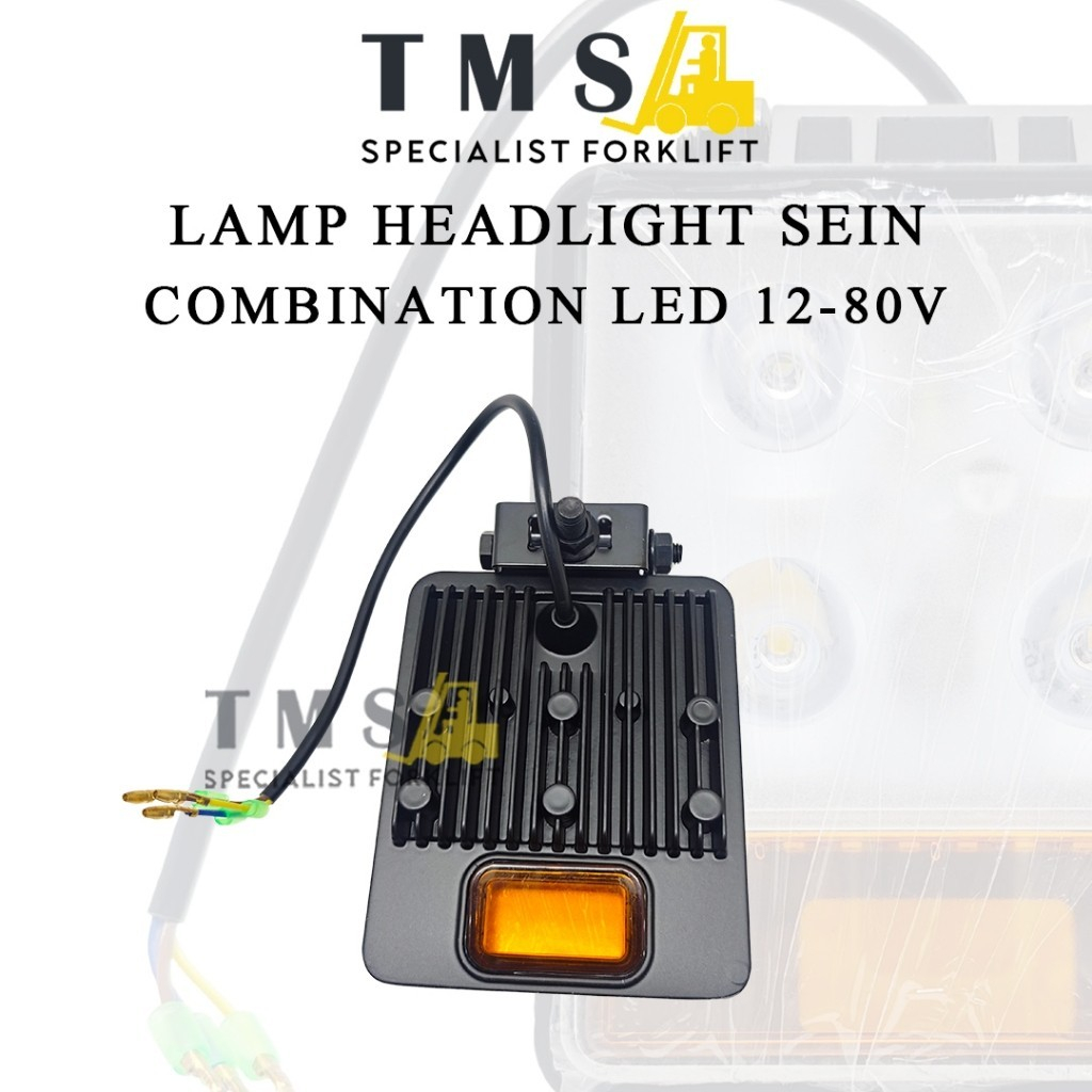Lampu Headlight Sein Forklift LED 12-80V Combination Turn Light Forklift - Gambar 2