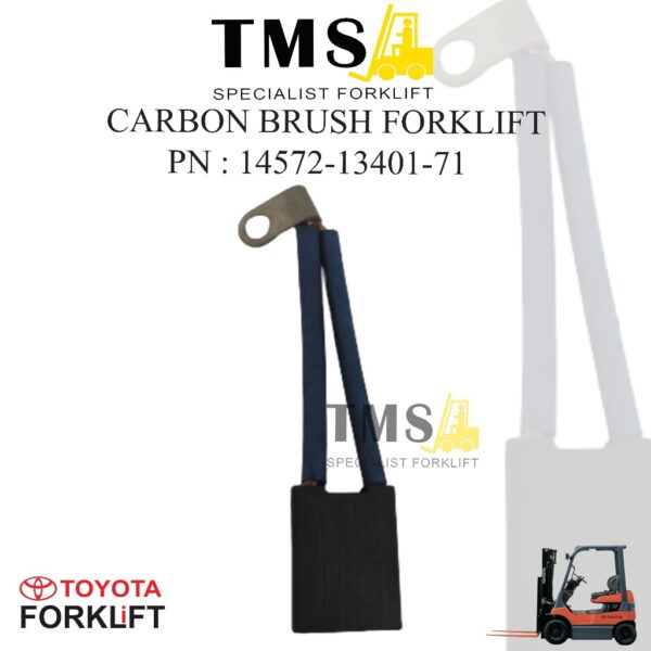 Carbon Brush 7FBR10-18 Toyota Forklift 14572-13401-71 Brush