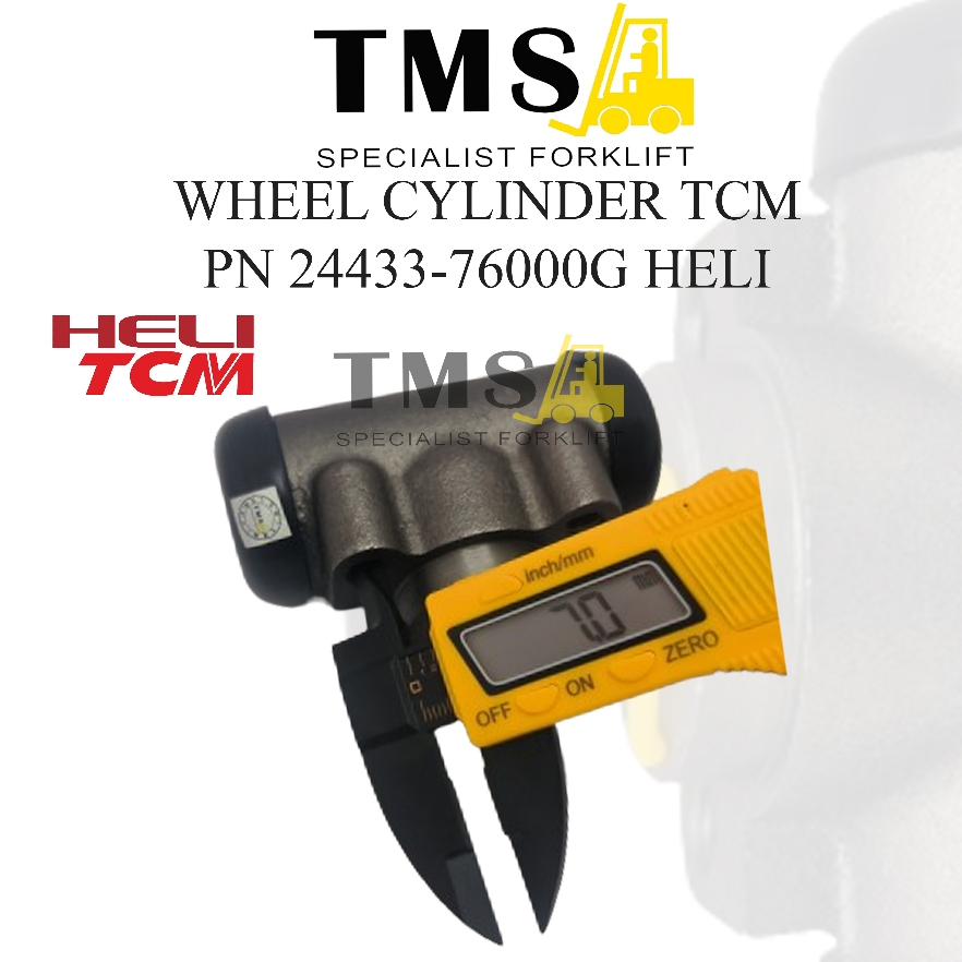 Master Rem HELI 3 Ton Forklift 24433-76000G Wheel Cylinder - Gambar 4