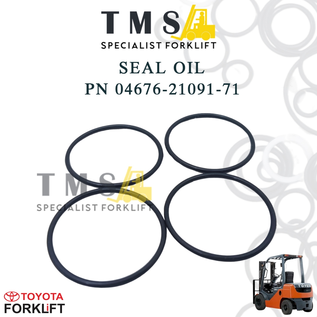 Seal Kit Oil Control Valve Forklift Toyota 7FD/8FD Part Number 04676-21091-71 Seal Kit - Gambar 3