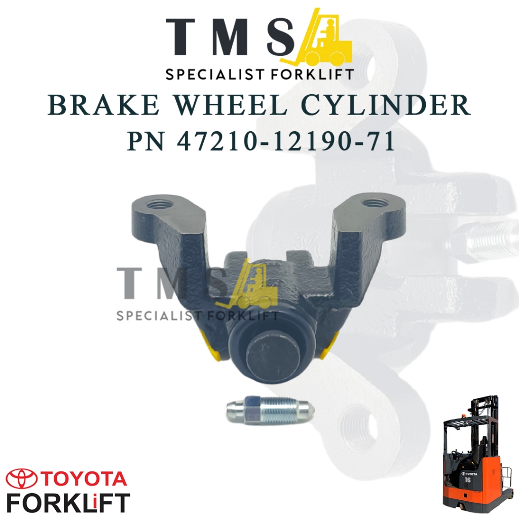 Brake Wheel Cylinder Toyota PN 47210-12190-71 for forklift Toyota 6FBR16 - Gambar 2