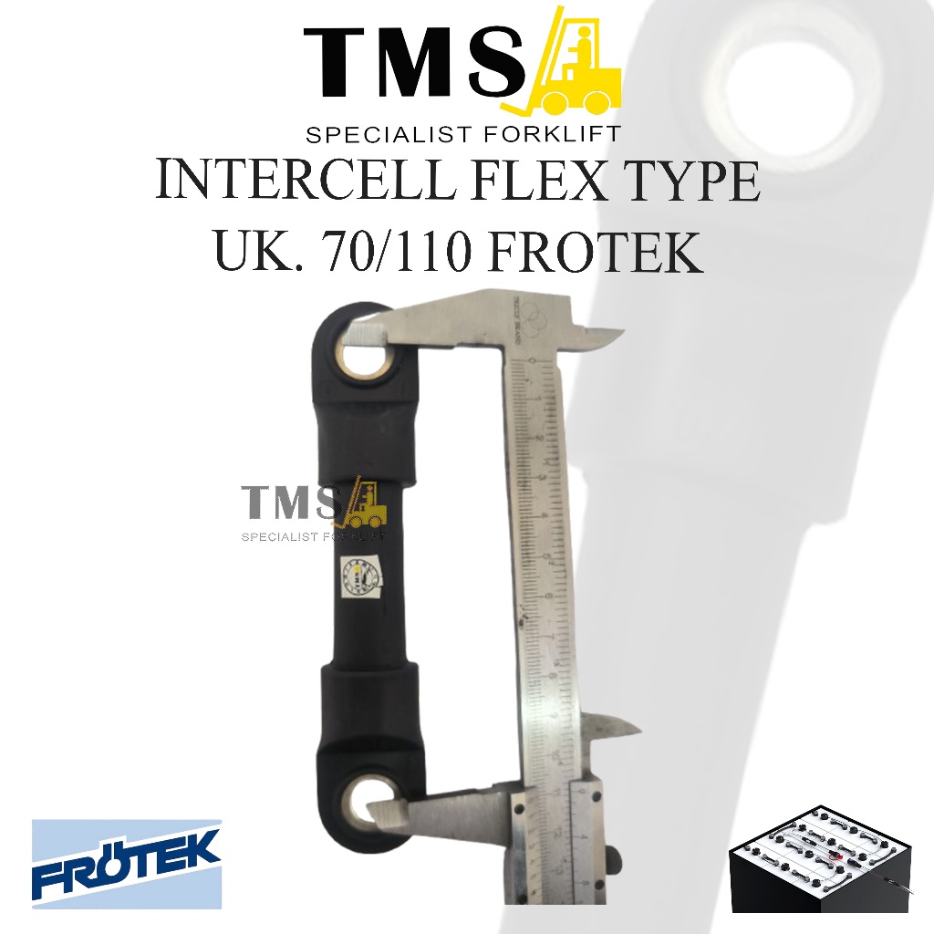 Froetek Battery Traction Intercell 70/110 Forklift 6107010110 Flex - Gambar 2