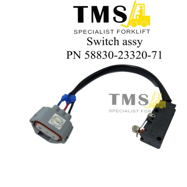 Switch Assy PN 58830-23320-71 Forklift Parts for Toyota 7fb/8fb15-30