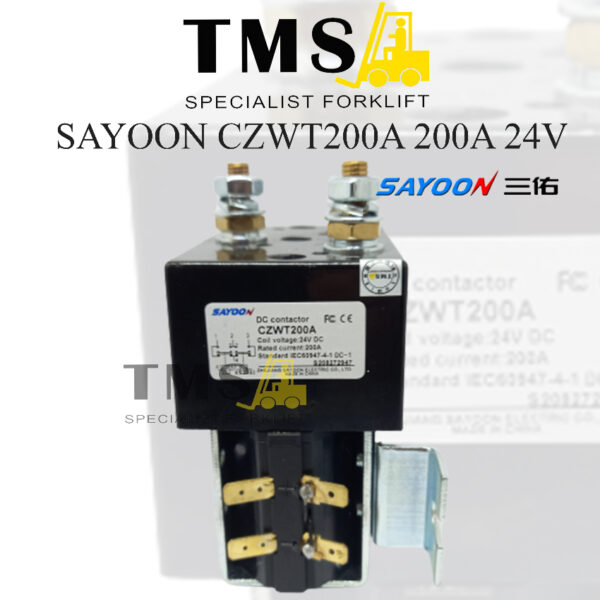DC Contactor Sayoon DC182 CZWT200A 200A 24V ZJWT200
