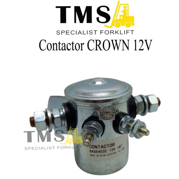 Contactor Crown 12V Solenoid For Forklift 4 Pin
