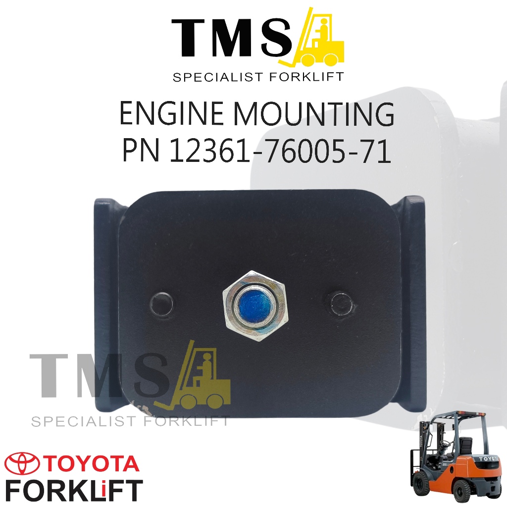 Toyota Engine Mounting Part Number 12361-76005-71 untuk Forklift Toyota 7FD - 8FD - Gambar 2