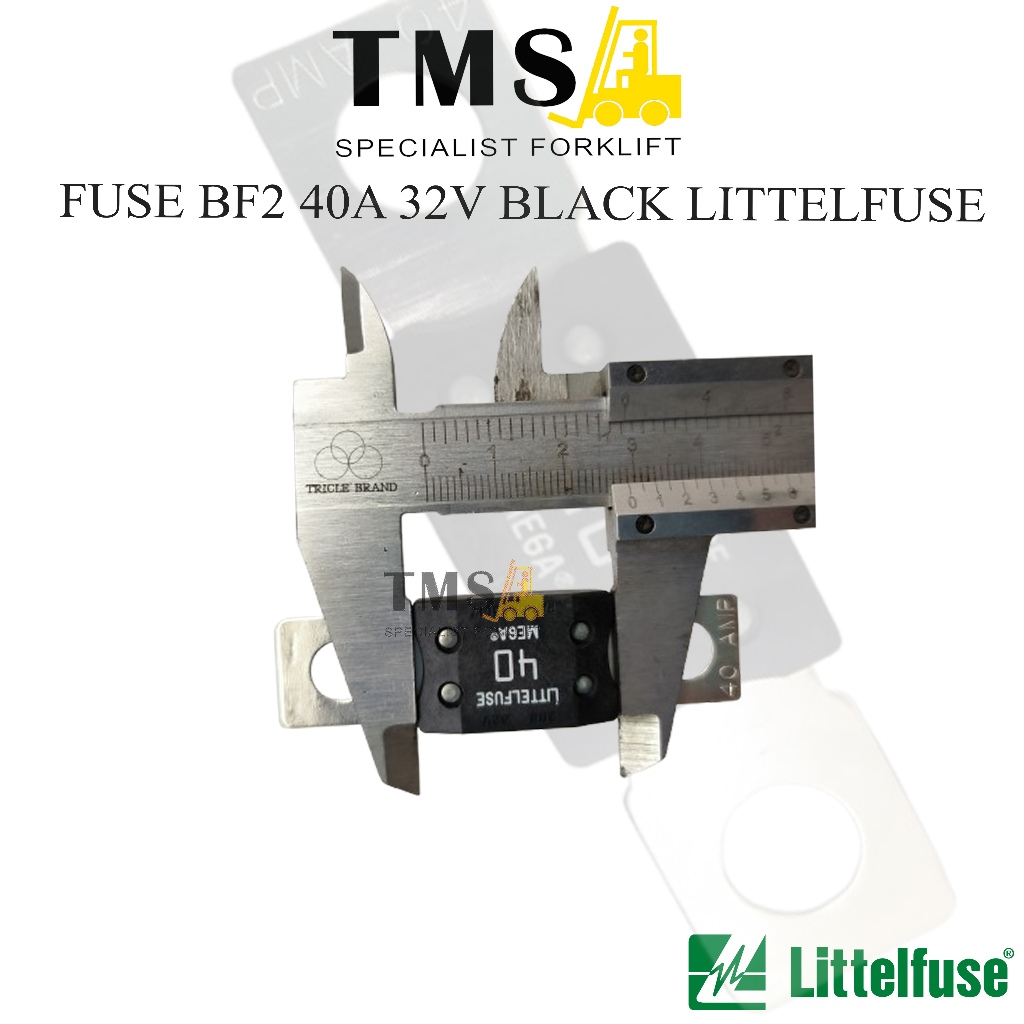 Skring Fuse Electric BF2 40A 32V Littelfuse For Palet Mover Electric Forklift - Gambar 2