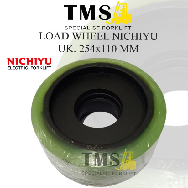 Roda Forklift Nichiyu FBR Load Wheel 254mm x 110mm Reachtruck 254x110