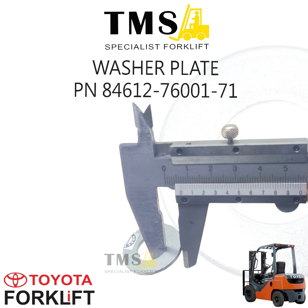 Washer Plate Forklift Part Number 84612-76001-71 for toyota forklift - Gambar 5