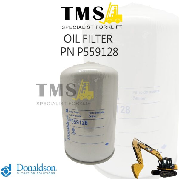 Filter Oli Donaldson P559128 Excavator Heavy Duty