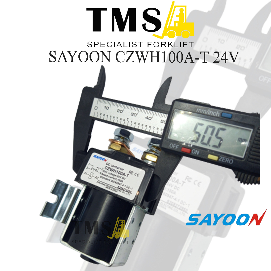 Sayoon Contactor SW85 CZWH100A-T 100A 24V Eletric Forklift CZWH - Gambar 7