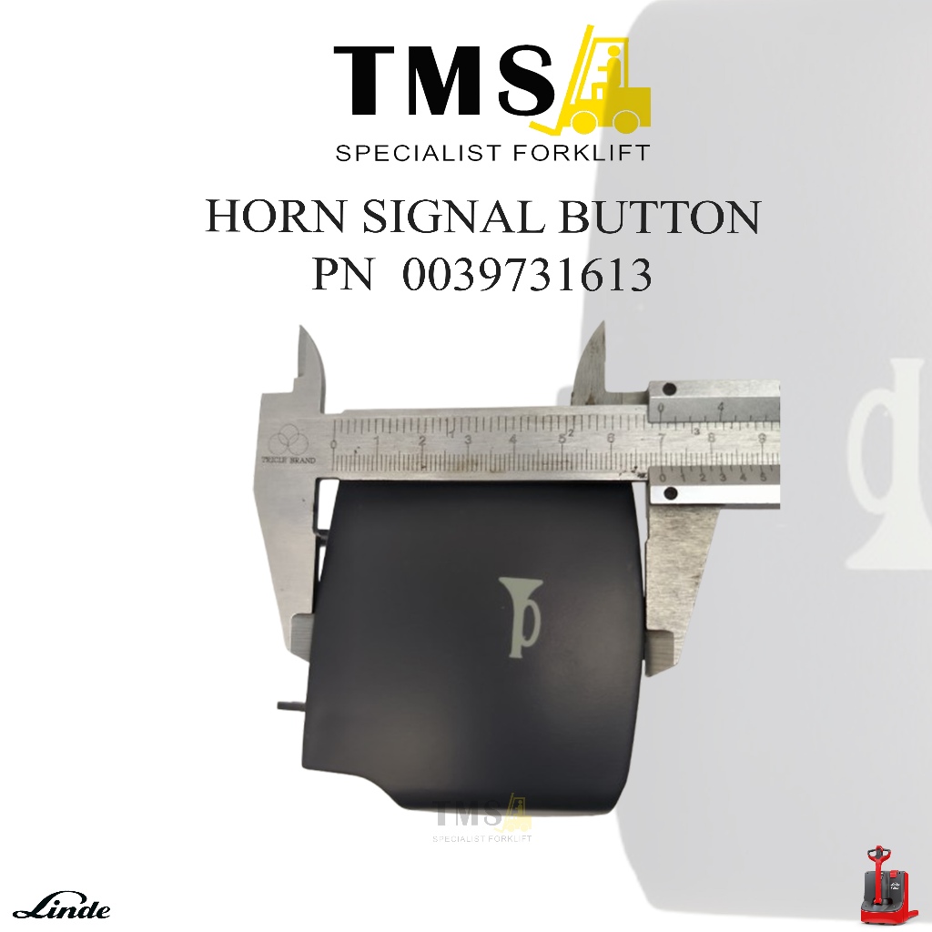 Horn Signal Button 0039731613 For Linde Tombol Klakson Forklift Pallet Mover T20 Linde - Gambar 4
